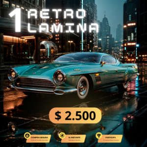 1 Retro Lámina