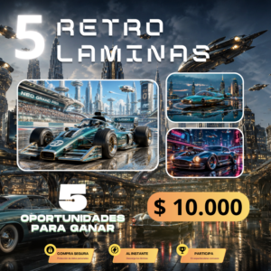 5 Retro laminas
